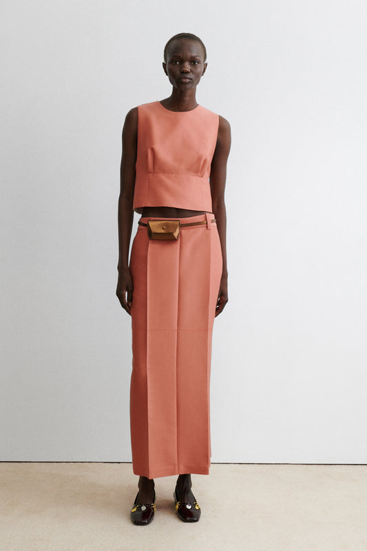 Cosa Skirt Dark Blush