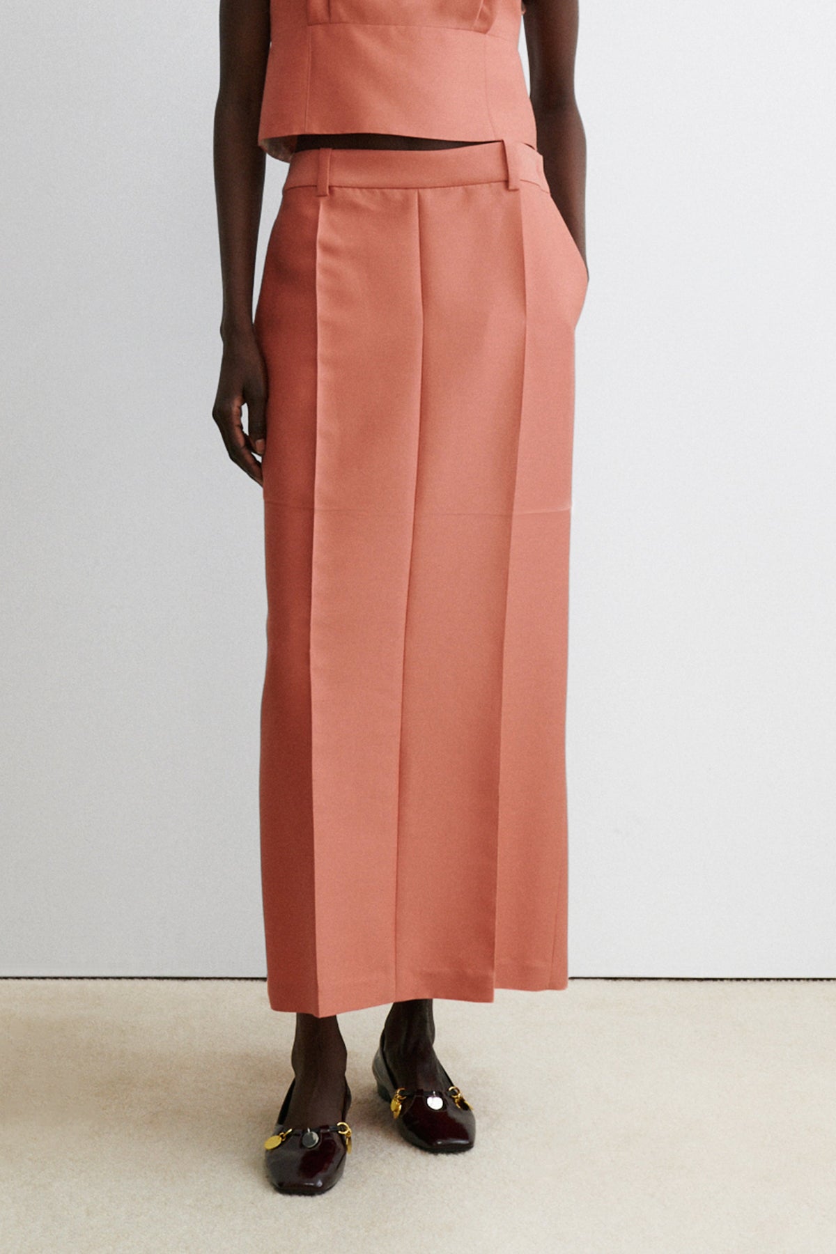 Cosa Skirt Dark Blush