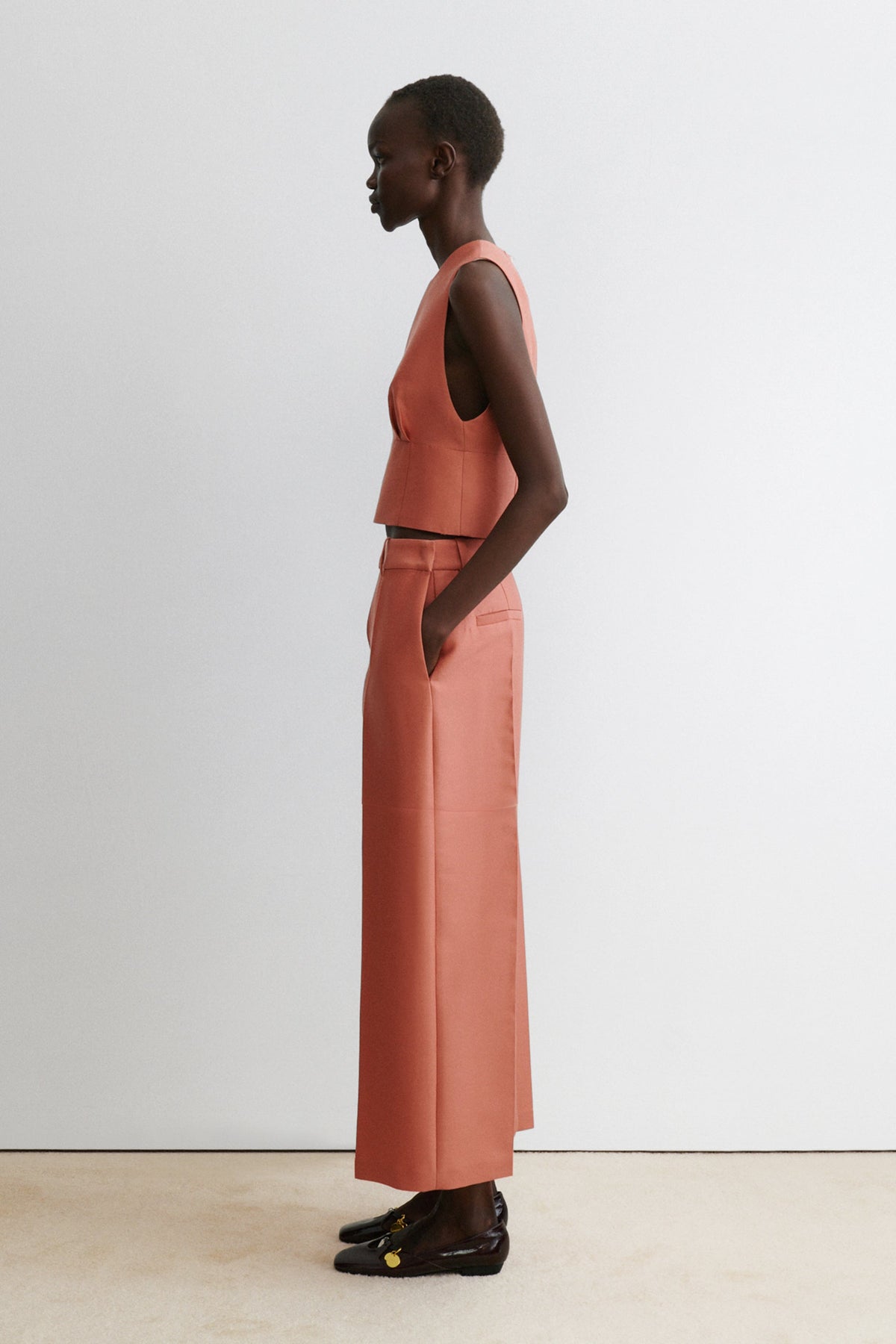 Cosa Skirt Dark Blush