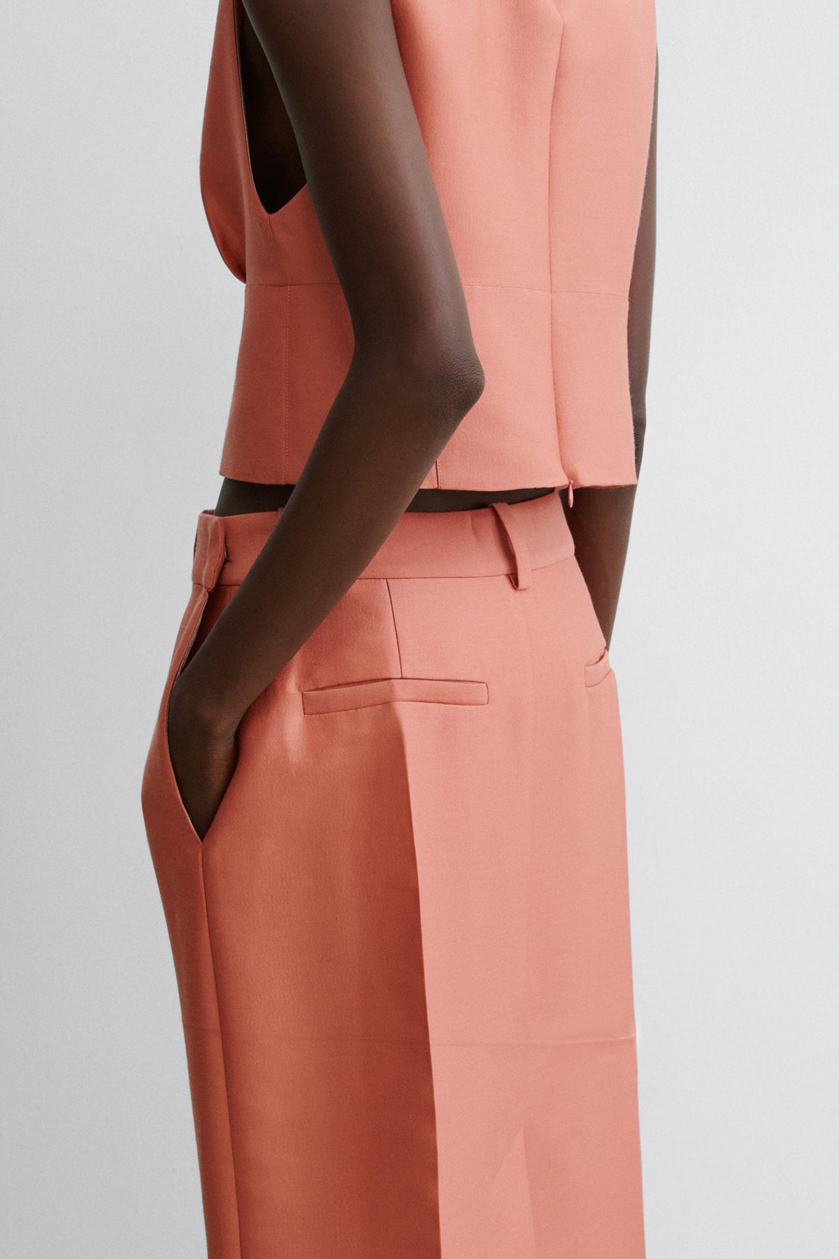Cosa Skirt Dark Blush