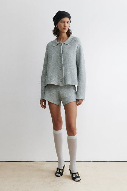 Bril Short Silver
