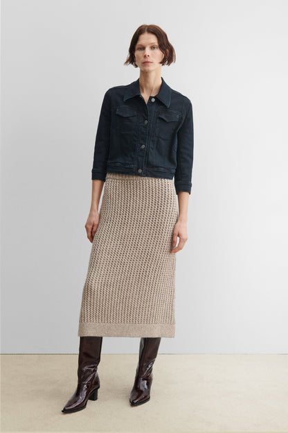 Vlanke Skirt Oatmeal