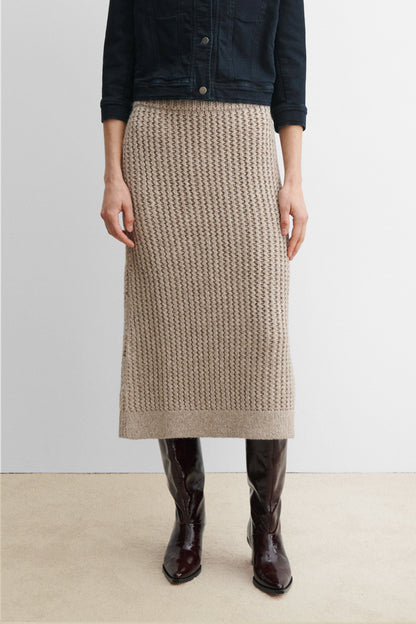 Vlanke Skirt Oatmeal
