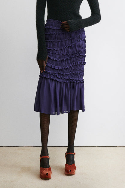 Cavey Skirt Dusty Purple