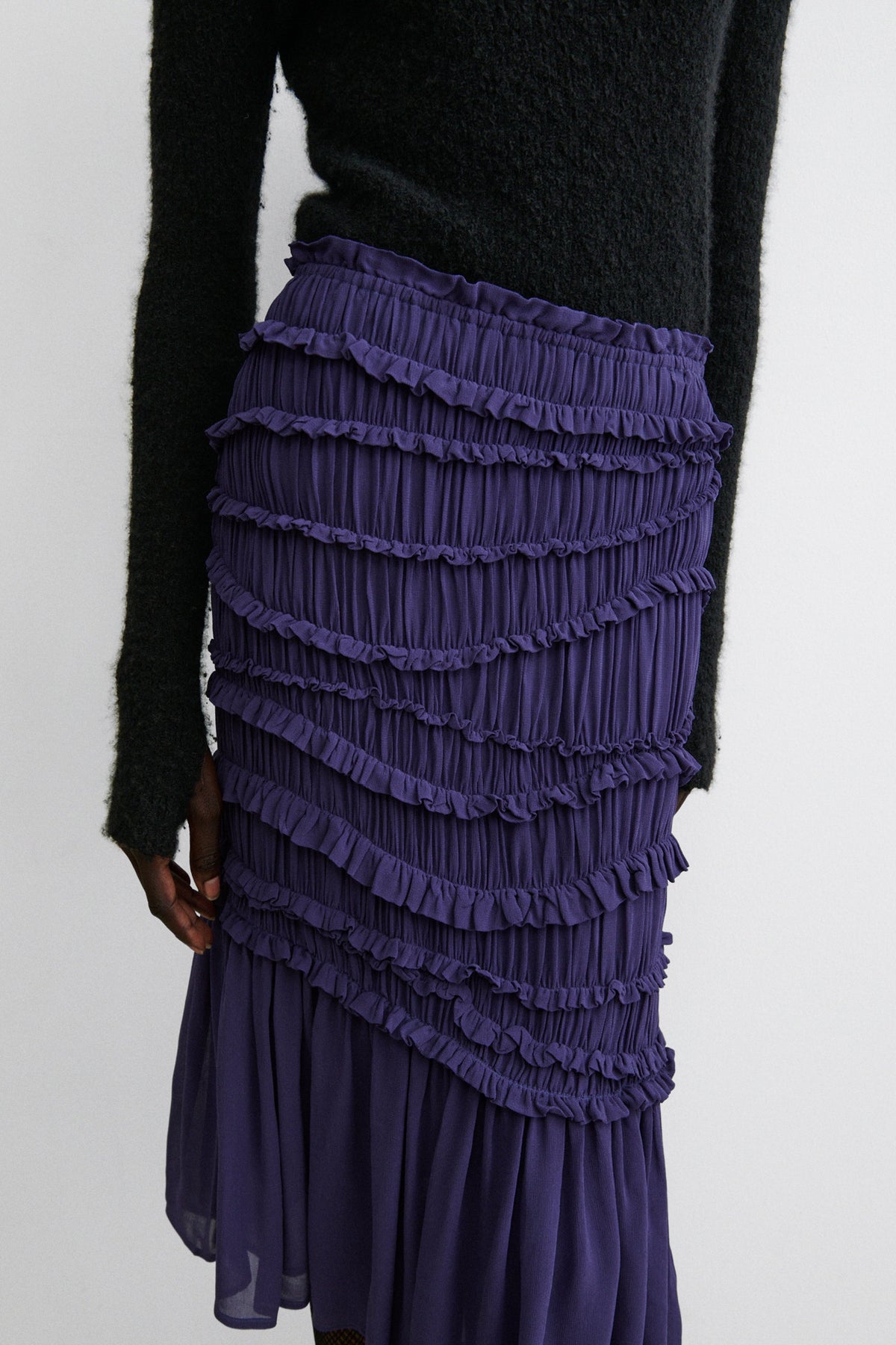 Cavey Skirt Dusty Purple