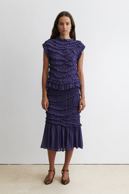 Cavey Skirt Dusty Purple