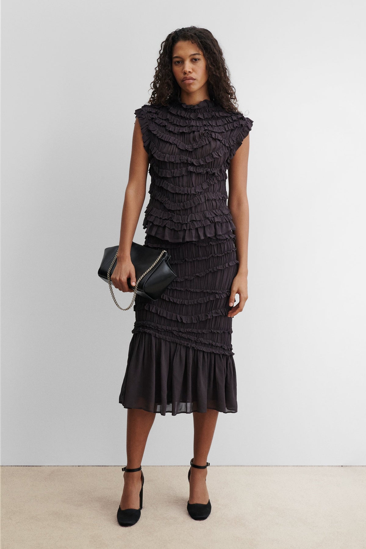 Cavey Skirt Dusty Purple