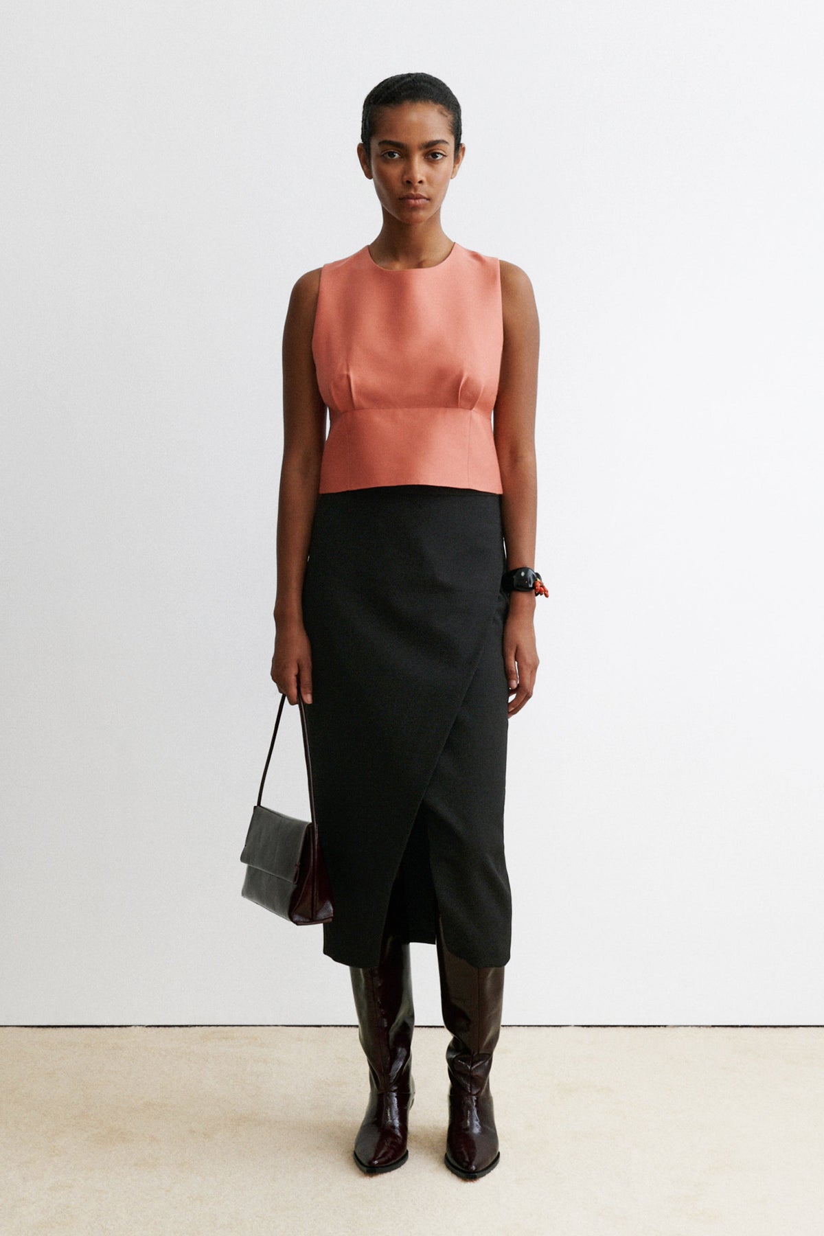 Split Skirt Black