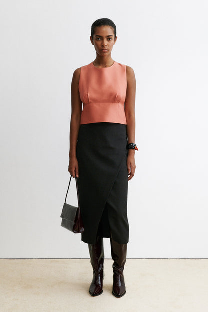 Split Skirt Black