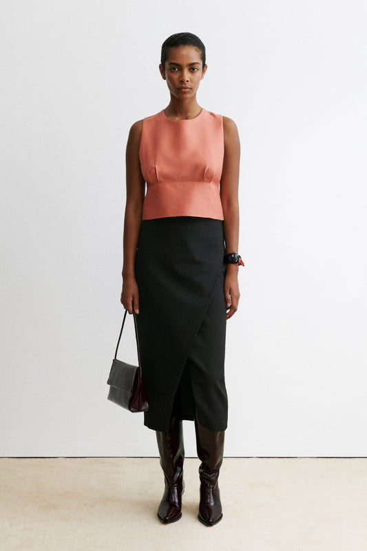 Split Skirt Black