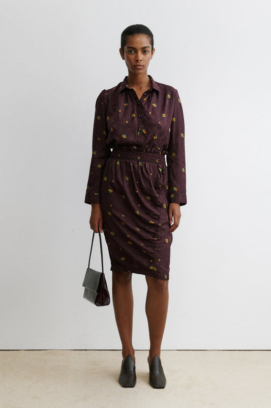 Solly Skirt Bordeaux