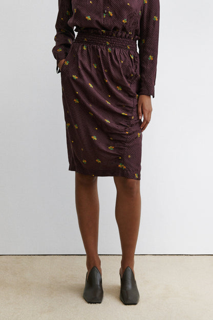 Solly Skirt Bordeaux