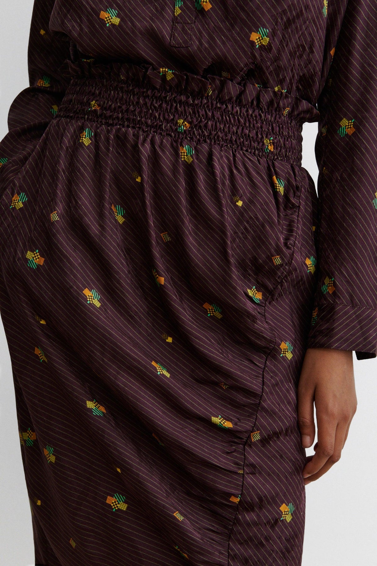 Solly Skirt Bordeaux