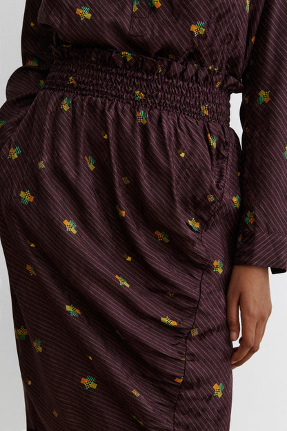 Solly Skirt Bordeaux