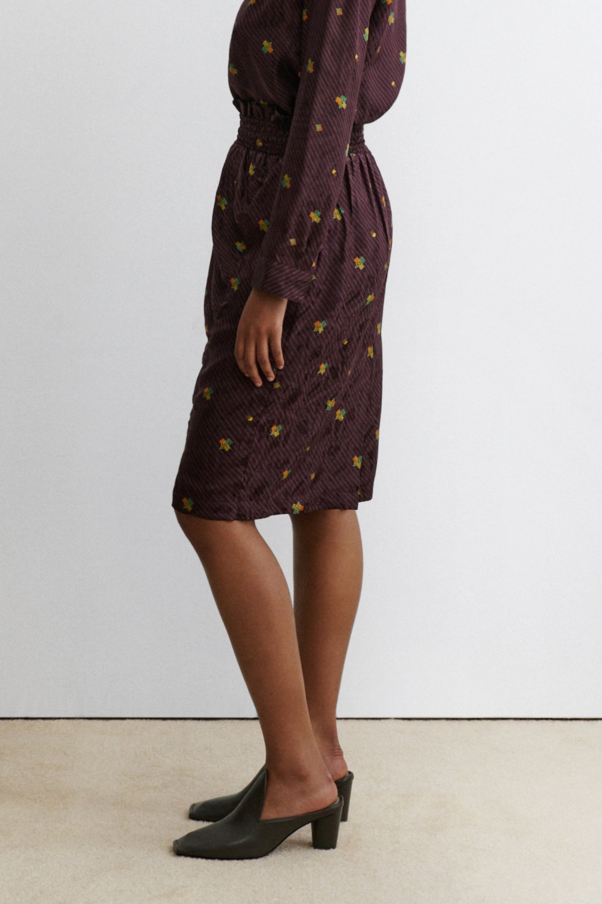 Solly Skirt Bordeaux