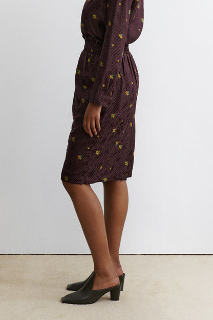 Solly Skirt Bordeaux