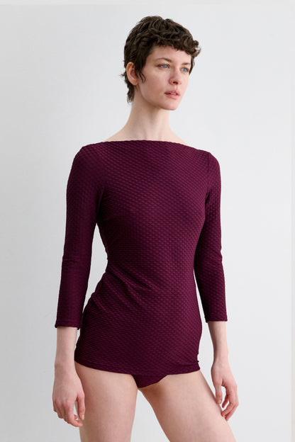 Paris Suit Black Cherry