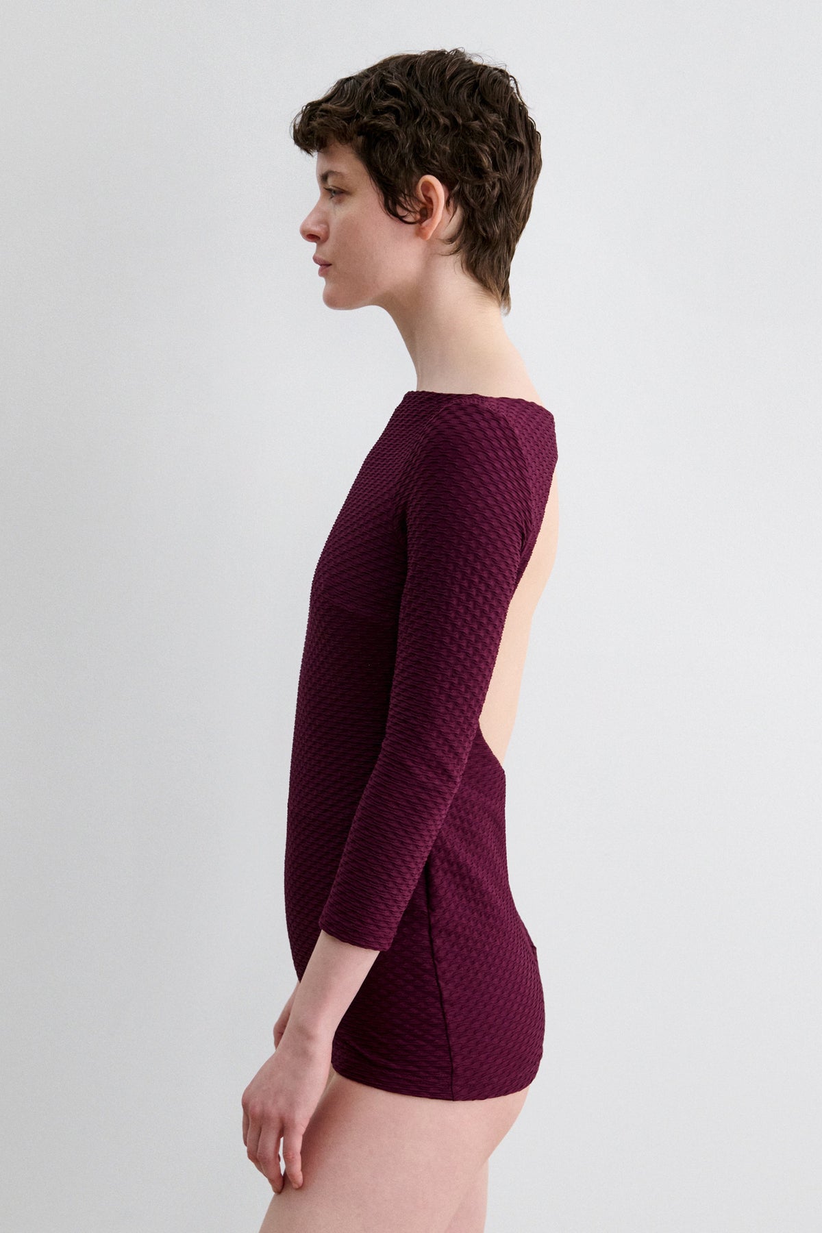 Paris Suit Black Cherry