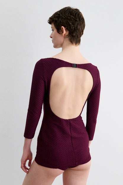 Paris Suit Black Cherry
