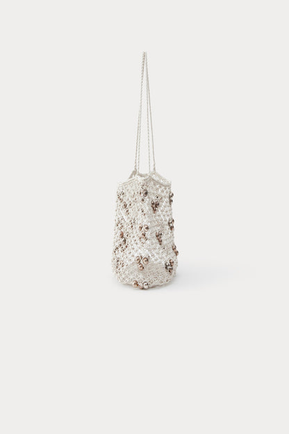 Mini Web Bag Silver