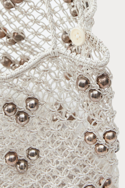 Mini Web Bag Silver