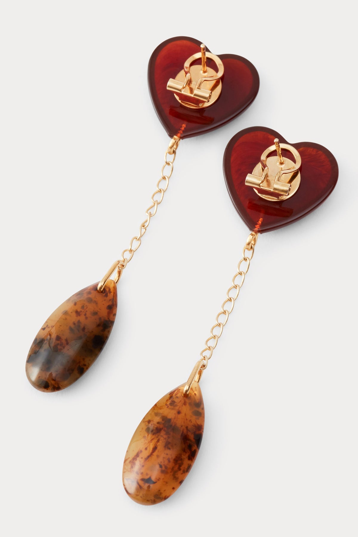 Dottie Earring Dark Tortoise Multi