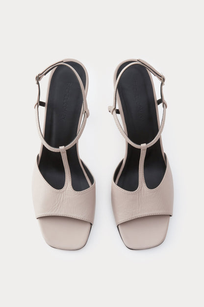 Goslett T-Strap Heel Smoke
