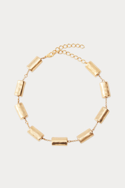 Bambu Necklace Vintage Gold