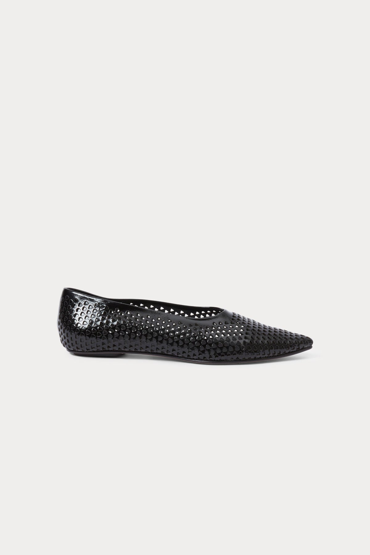 Clemmie Flat (Mini Punch) Black