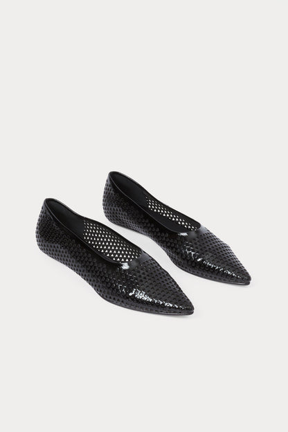 Clemmie Flat (Mini Punch) Black