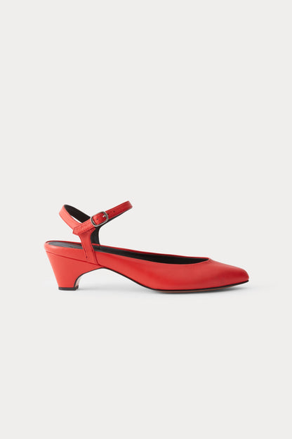 Danes Kitten Heel Orange