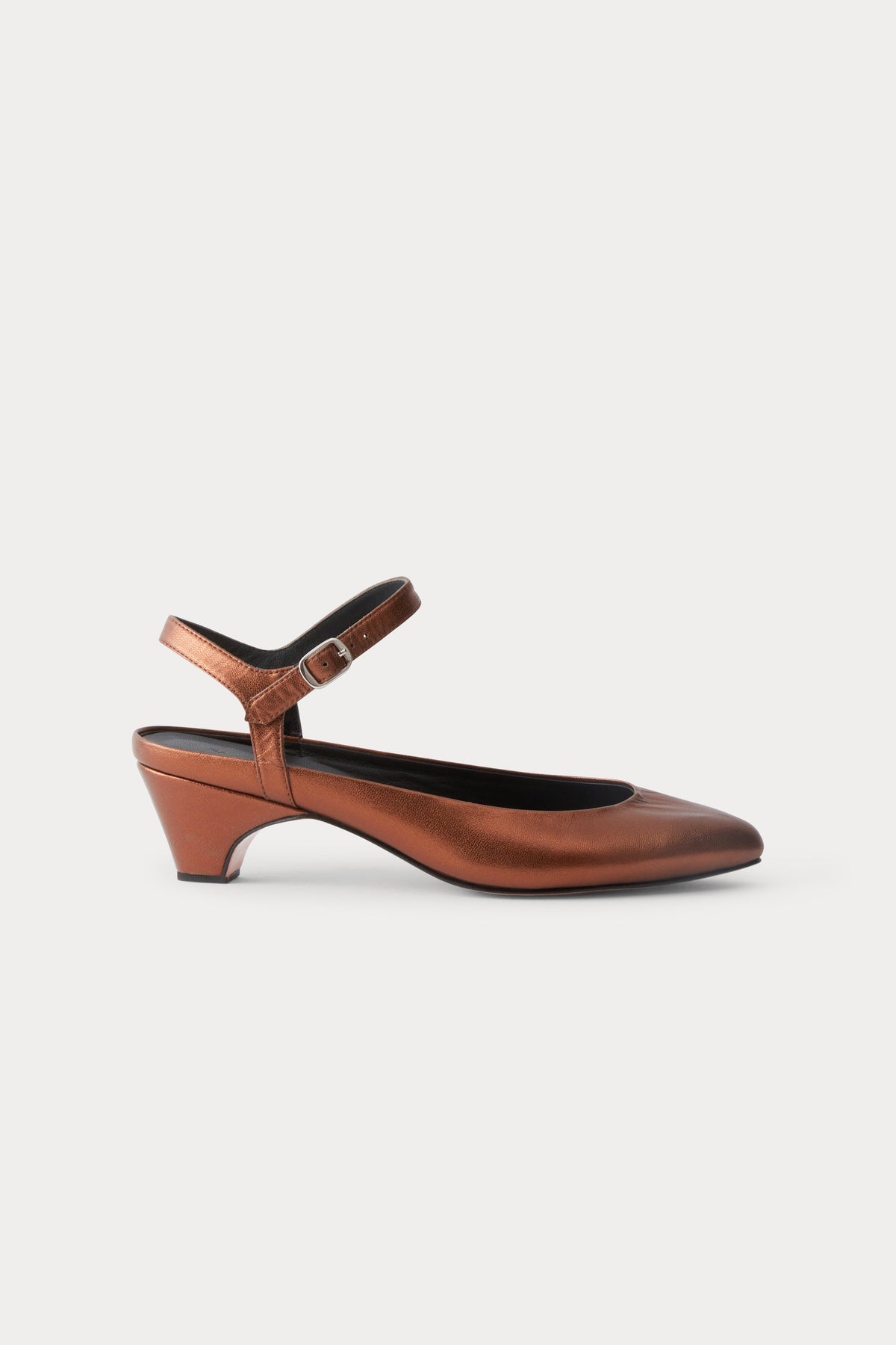 Danes Kitten Heel Bronze