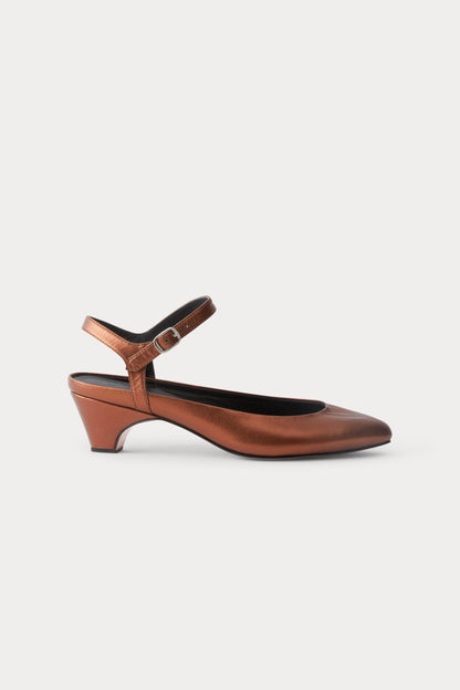 Danes Kitten Heel Bronze