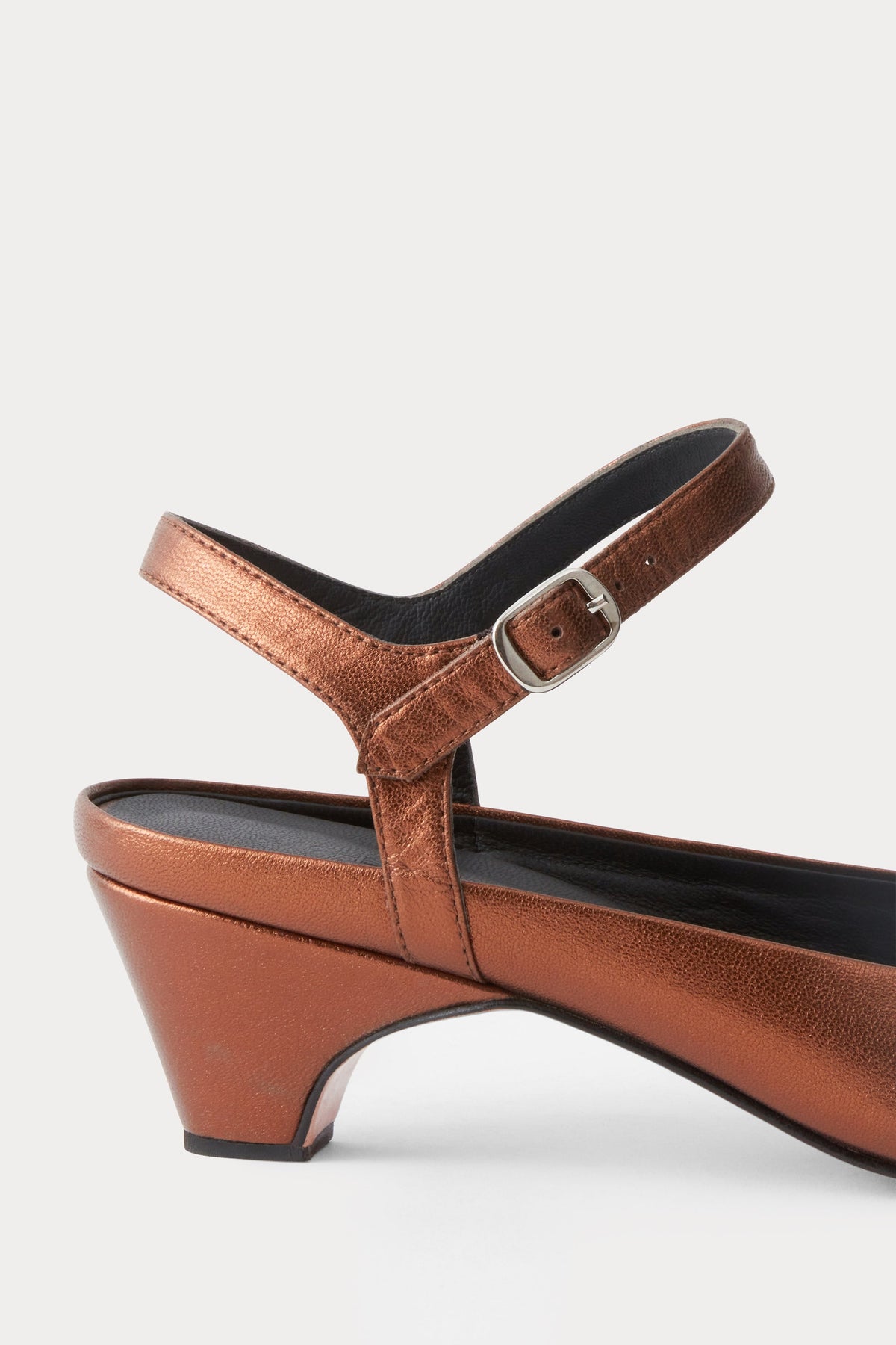 Danes Kitten Heel Bronze