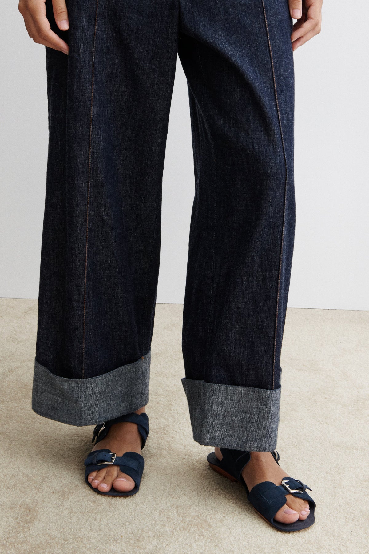 Richie Sandal Dark Indigo