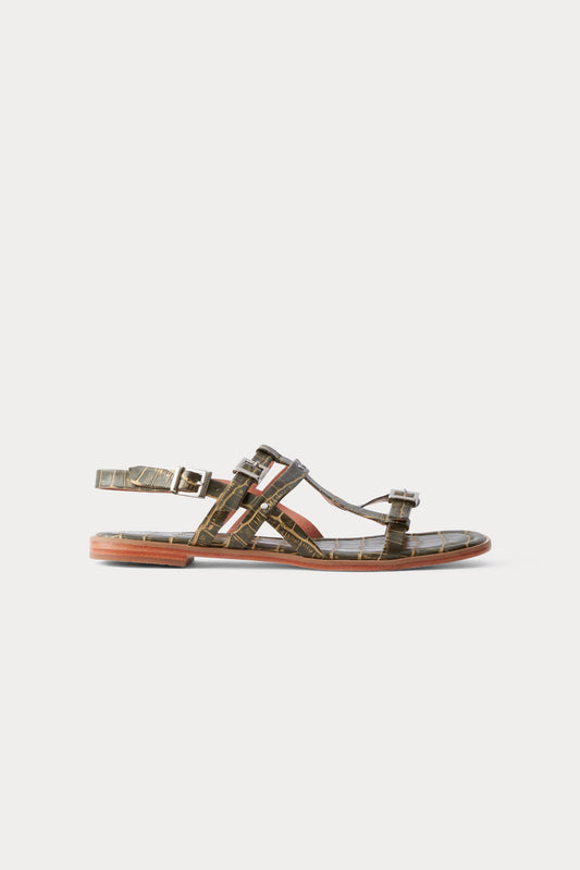 Olstead Sandal Black Gold