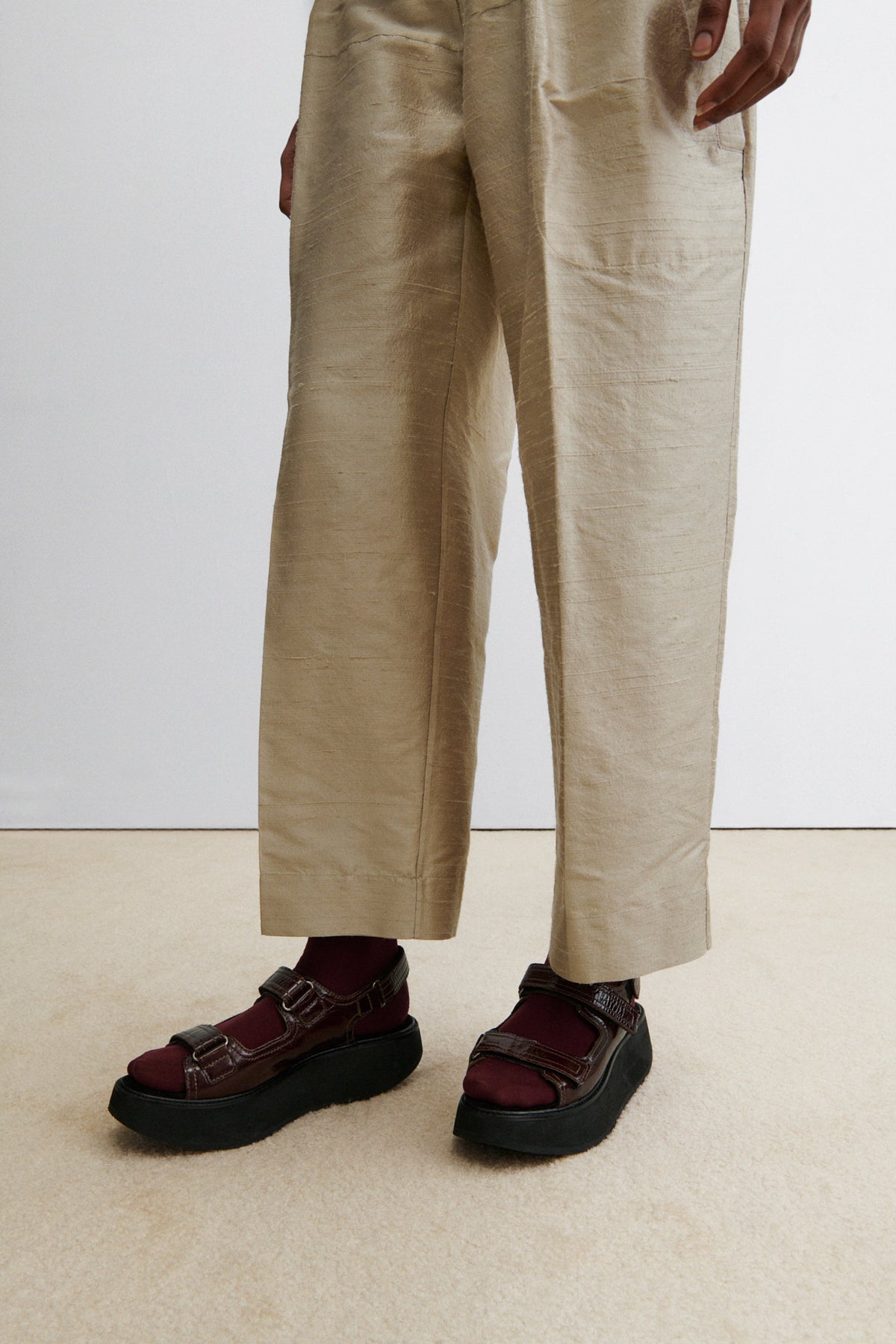Orro Sandal Chestnut
