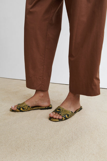 Mer Sandal Yellow Multi