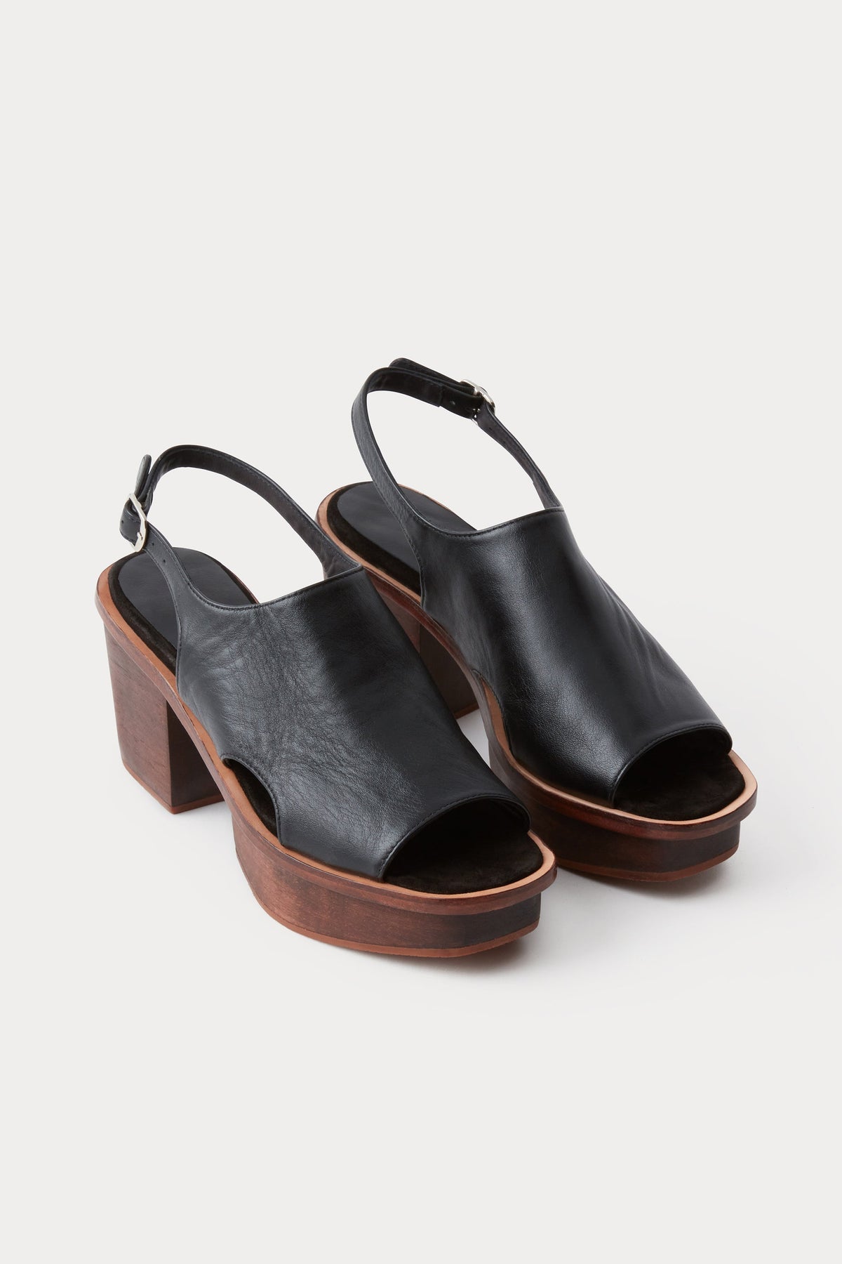 Sesley Sling Back Sandal Black