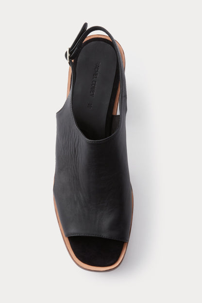 Sesley Sling Back Sandal Black