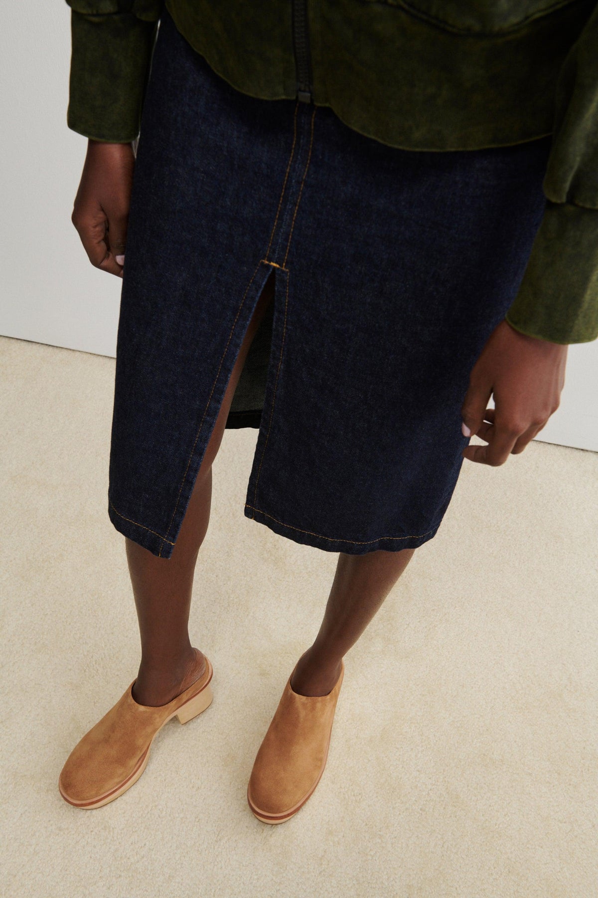 Sesley Clog Dark Indigo