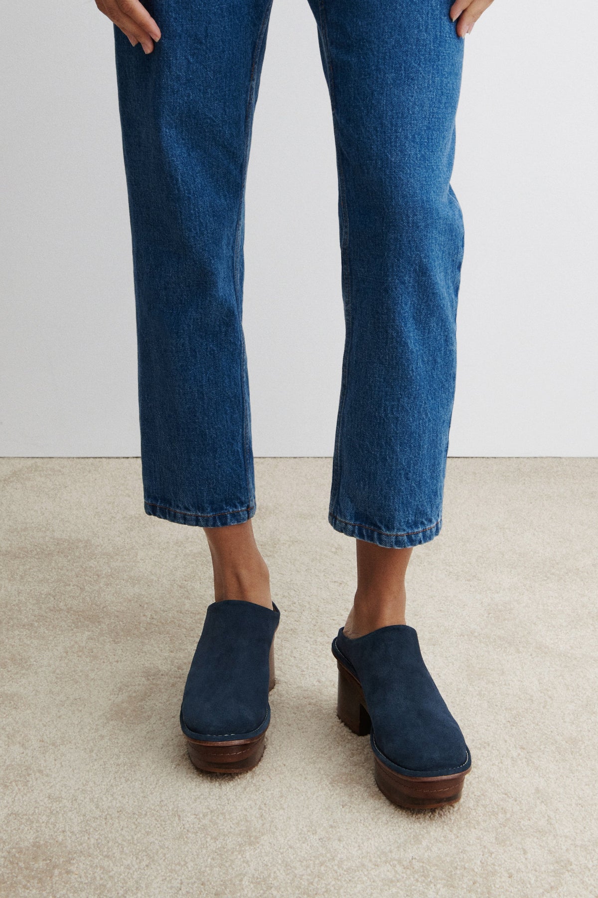 Sesley Clog Dark Indigo