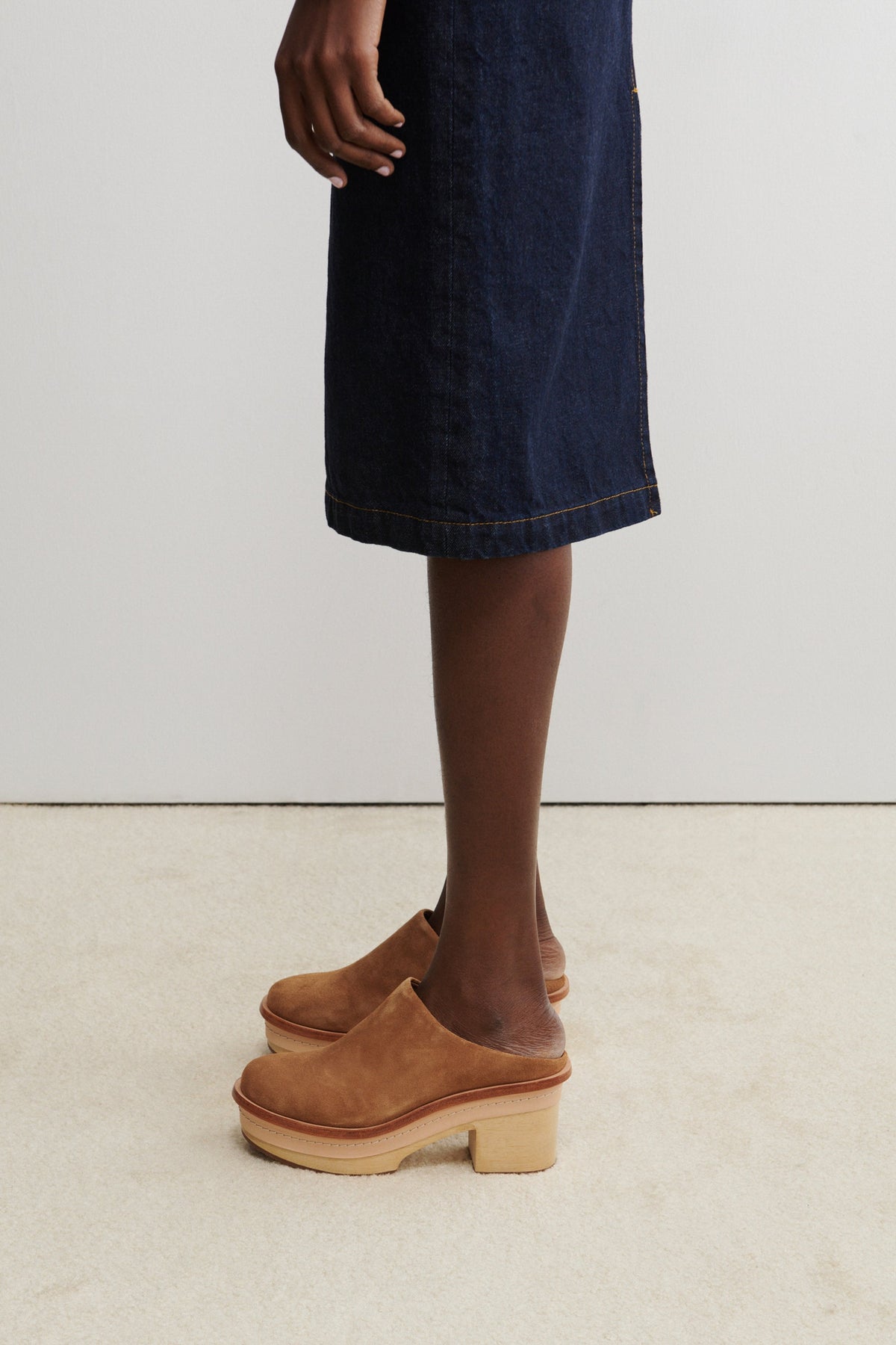 Sesley Clog Dark Indigo