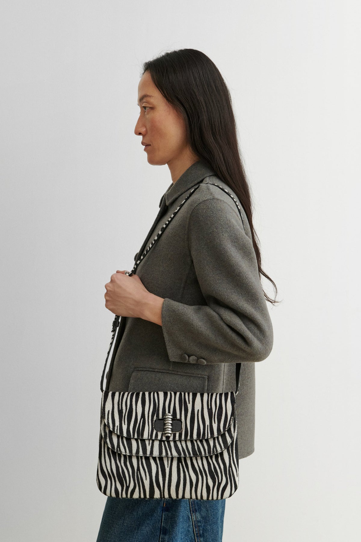 Witch Bag White Multi