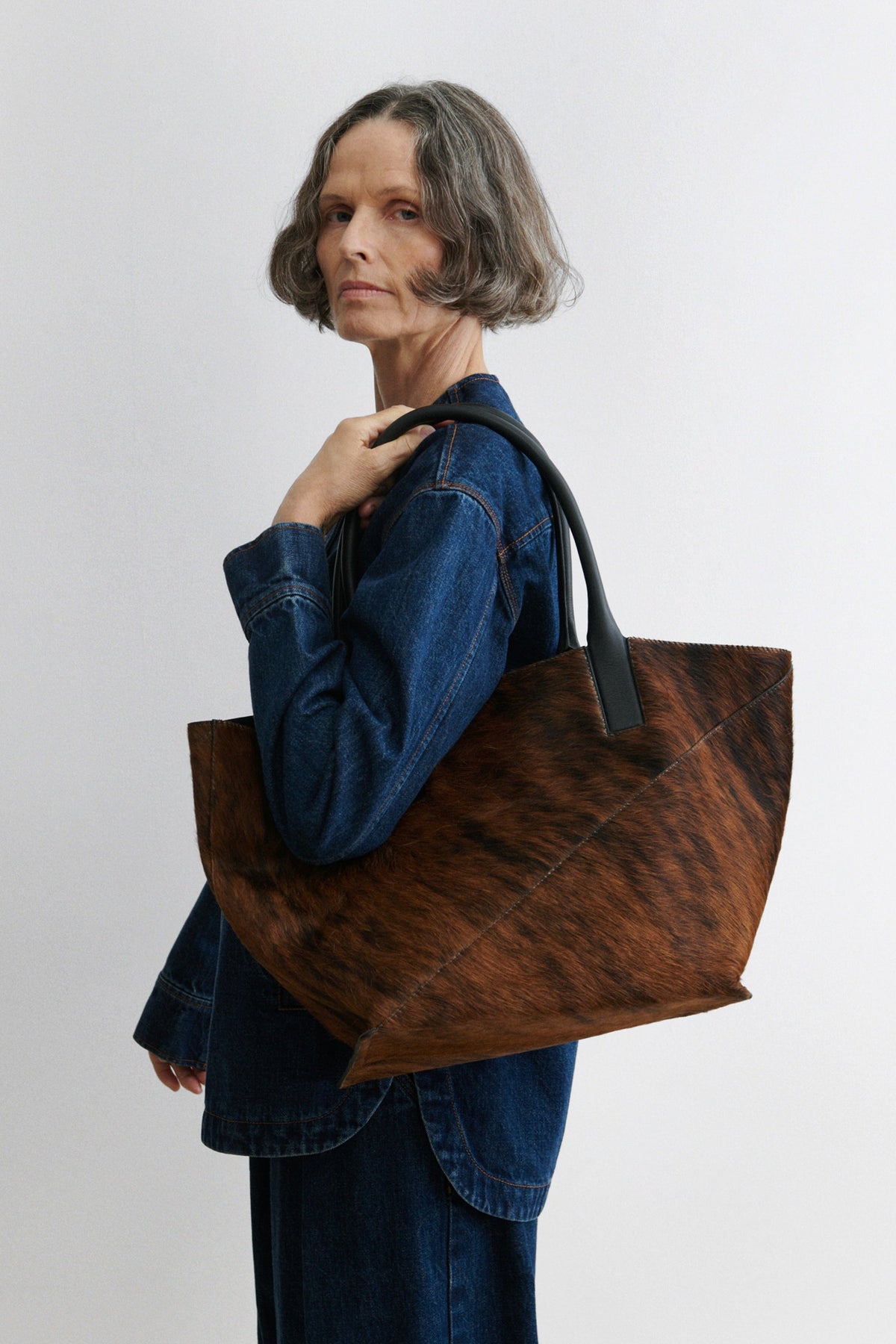 Voyager Tote Umber Multi