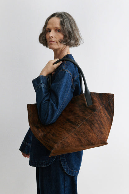 Voyager Tote Umber Multi
