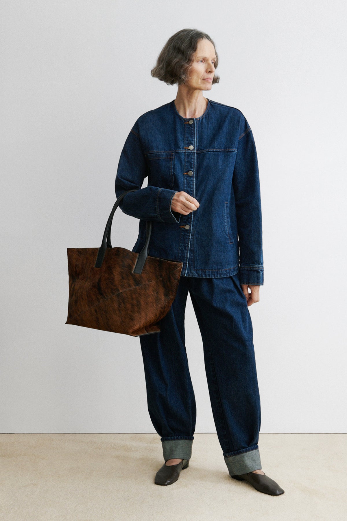 Voyager Tote Umber Multi