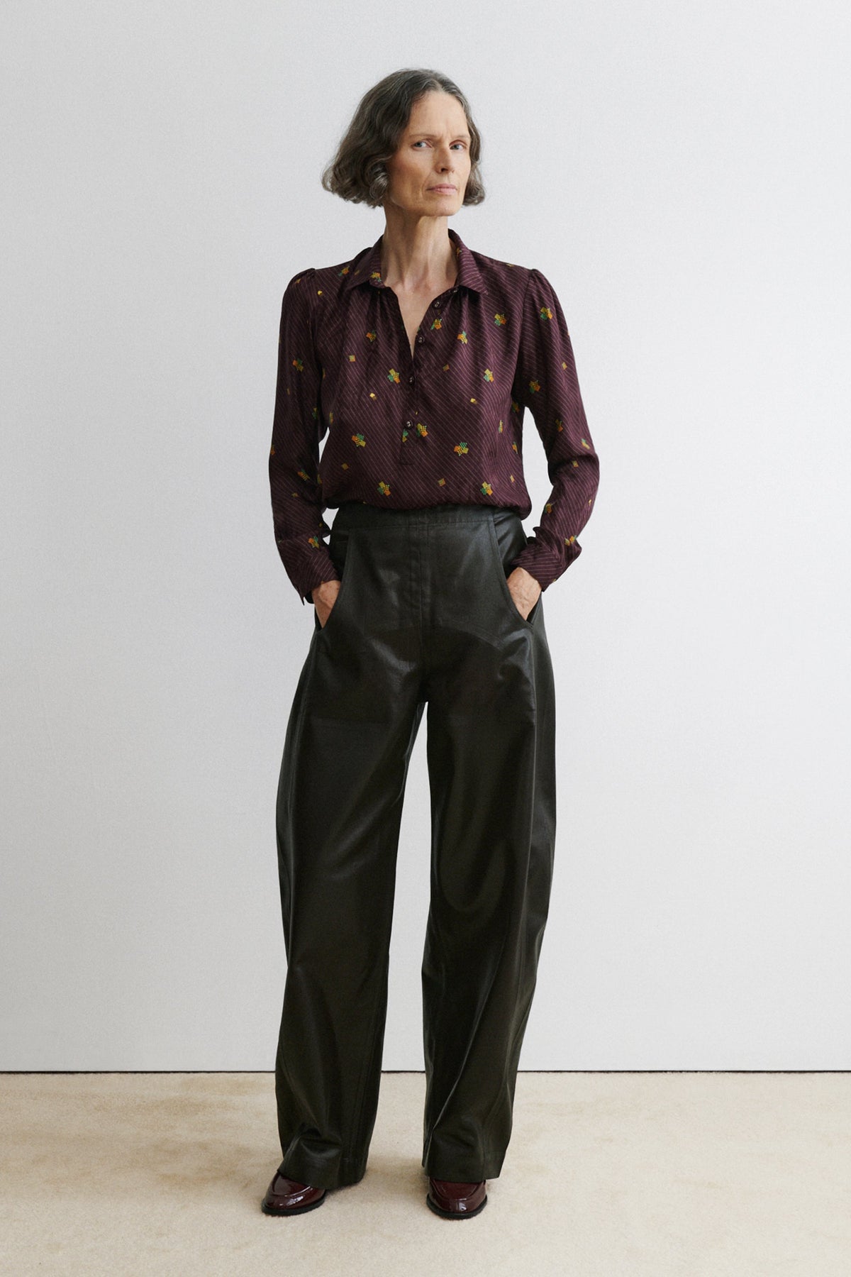Tany Pant Auburn-Black