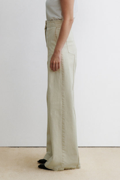 Lanett Pant Dirty White