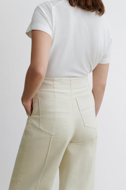 Lanett Pant Dirty White
